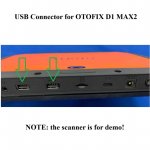 USB Connector Plug USB Port For OTOFIX D1 MAX2 Scanner